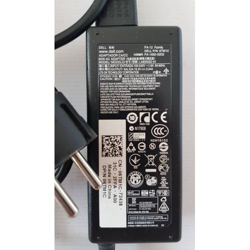 Dell LA65NS2-01, alimentation laptop