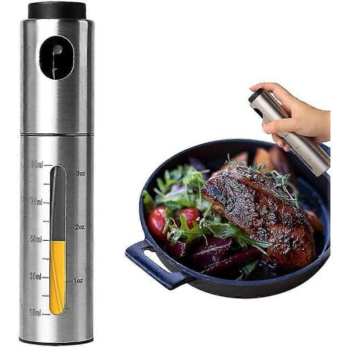 Spray d'huile d'olive Spray d'huile de cuisine en acier inoxydable avec spray d'huile alimentaire à l'échelle appliquer sur le barbecue