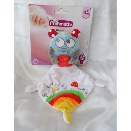 Doudou Coccinelle Et Son Mouchoir Broderie Arbre Champignon Chien Pommette