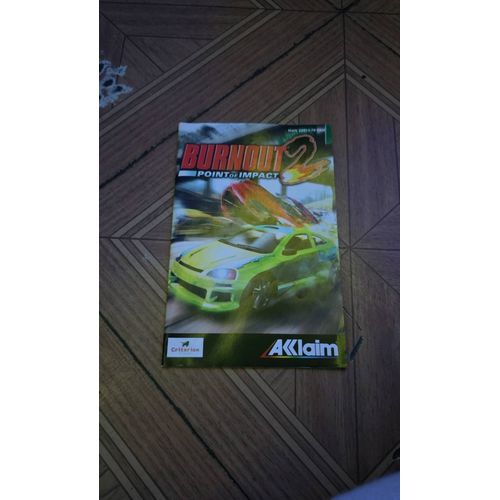 Notice Burnout 2 Point Of Impact Ps2