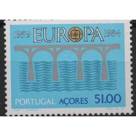 Portugal ( Açores ) Timbre Europa 1984
