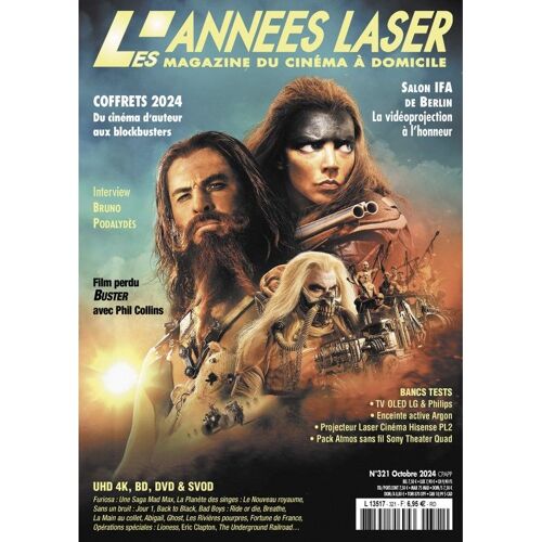 Les Années Laser N° 321 - Octobre 2024 - Coffrets 2024 / Film Perdu Buster Avec Phil Collins / Salon Ifa : La Vidéoprojection À L'honneur