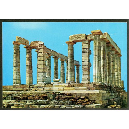 Carte Postale Cape Sounion, Temple Of Poseidon, Greece