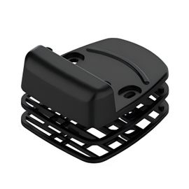 Sabot De Portail Battant Motorisé + Cales - Large - Aluminium - Noir Tirard