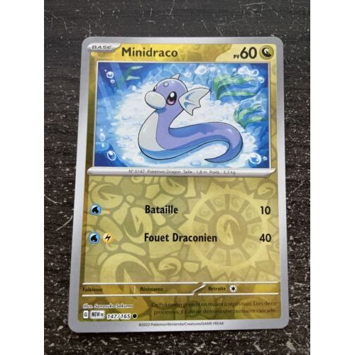 Pokemon Minidraco 147 / 165 Reverse