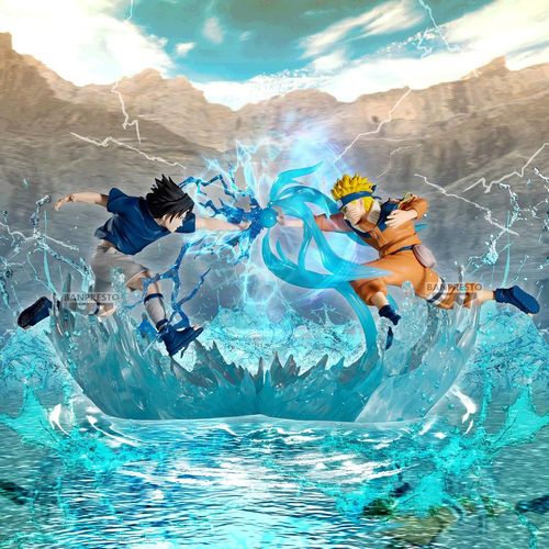 Figurine Naruto Uzumaki Vs Sasuke Uchiha - Combination Battle Banpresto