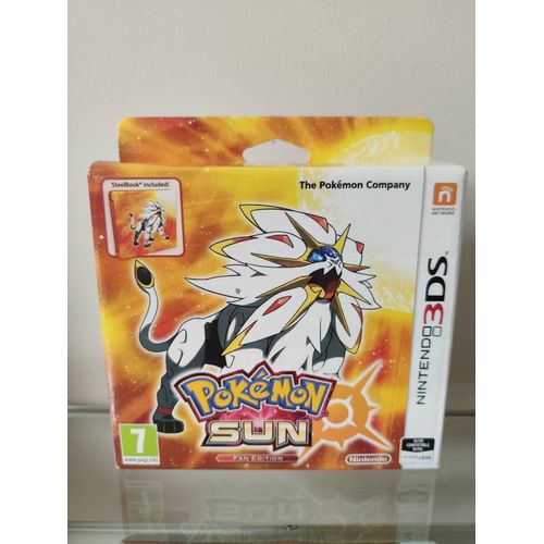 Pokemon Sun Fan Edition - Steelbook