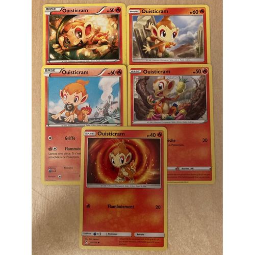 (2672) 5x Ouisticram (Pokemon) 