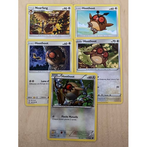 (3395) Noarfang + 4x Hoothoot (Pokemon) 