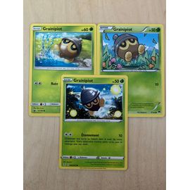 (2808) 3x Grainipiot (Pokemon)