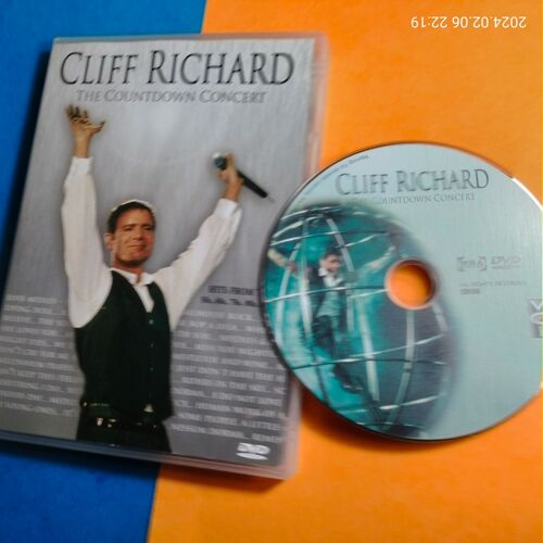 Cliff Richard ¿¿ The Countdown Concert. Rare Dvd Import Australia