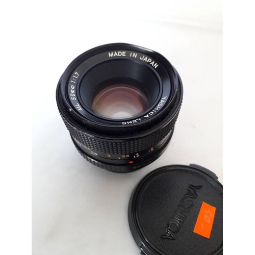 YASHICA OBJECTIF ML 50/1.7 Monture yashica contax