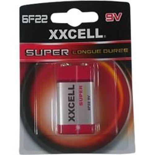 Xxcell Pile super longue durée 9v 6f22
