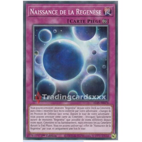 Yu Gi Oh Alin Fr074 Naissance De La Regenèse