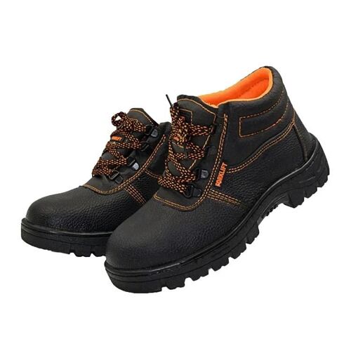 Chaussures De Travail Montantes De Sécurité-Cuir Microfibre,Anti-Perforation,Résistant À L'huile,Taille 40