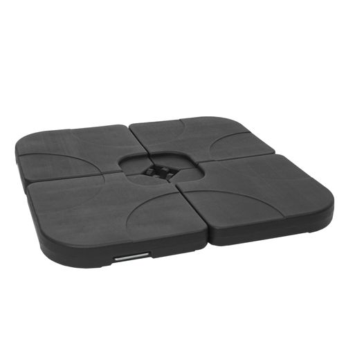 Porte-Parasol Hwc-F78, Support Pour Parasol Déporté/Marché, Pour Croix De Pied, À Remplir Jusqu'à 100kg