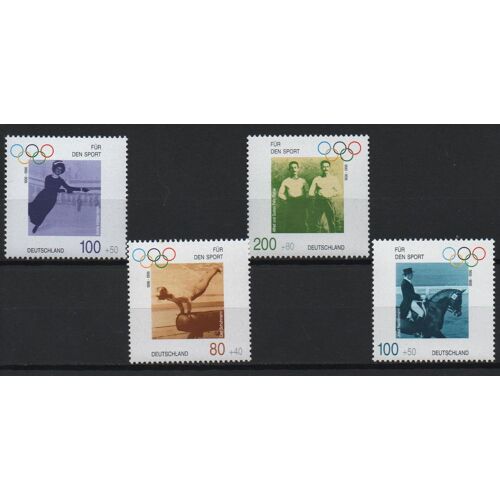 Allemagne Timbres Promotion Du Sport 1996