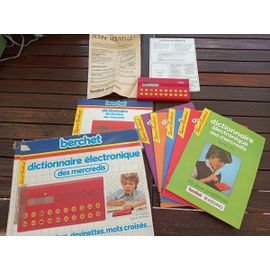 Dictionnaire Électronique Des Mercredis- Vintage - Berchet