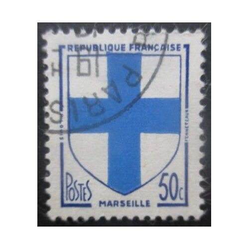 France N°1180 Armoirie De Marseille Oblitéré