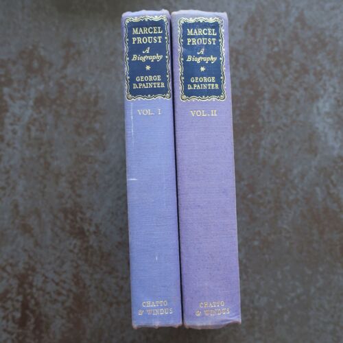 Marcel Proust - A Biography By George Painter - En 2 Volumes - Chatto & Windus Publishers 1966 - En Anglais