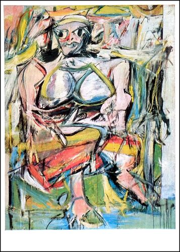 Kooning Willem Lot Cartes Postales Tableaux Peinture Sculpture
