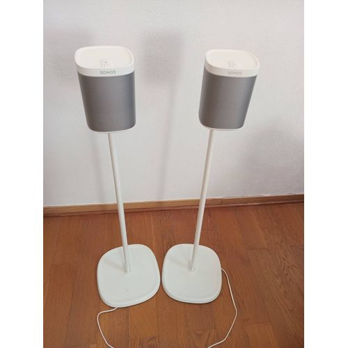 Enceintes Sonos Play one avec pieds