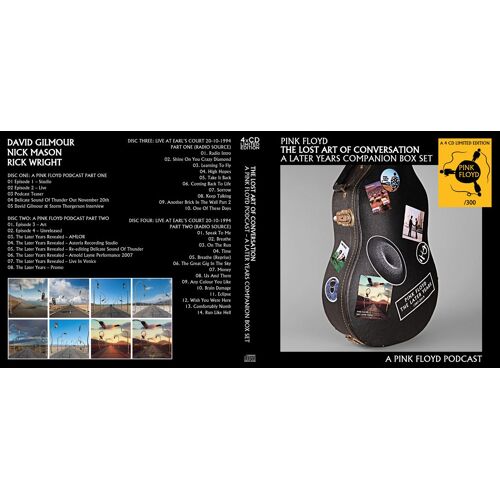 4cd Boxset Pink Floyd - The Lost Art Of Conversation