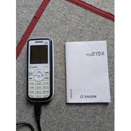 Sagem my215X Blanc/Bleu