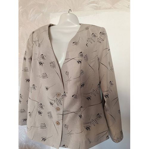 Blazer Cousu Artisan Individuel Taille 40 Femme