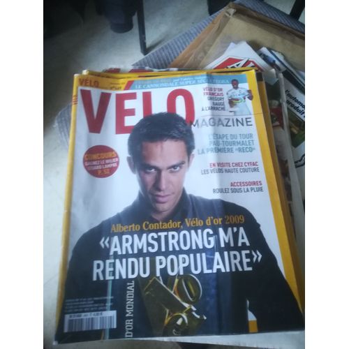 Velo Magazine 469 De 2009 Contador,Cavendish,Bauge,Fedrigo,Voeckler,Vandenbroucke