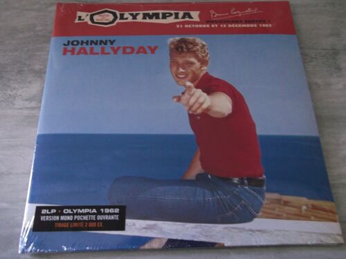 Johnny Hallyday Olympia 62 Double Vinyle