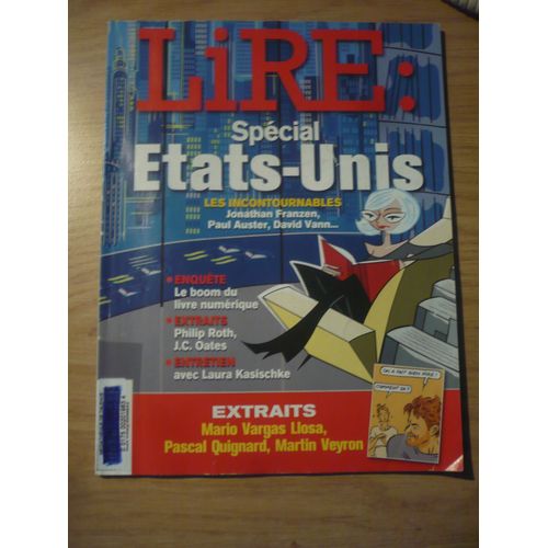 Magazine Lire Spéciale États-Unis - N° 399 - Octobre 2011