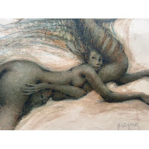 Lithographie Saint Geniès 195/200