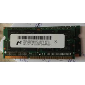 Kit 2 ram SO-DIMM de 2 GB chacune