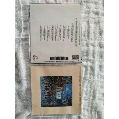 Cd Rare = Pierre Dac § Gabriello - 15 Titres - De Chez Mpo On Line