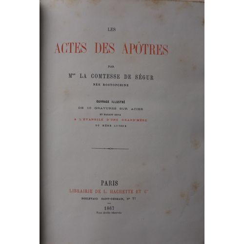Les Actes Des Apôtres