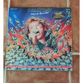 Vinyle Hallyday Palais Des Sports 1982, Enregistrement Public, 2 Disques, Philips 810 423-1, Pg255