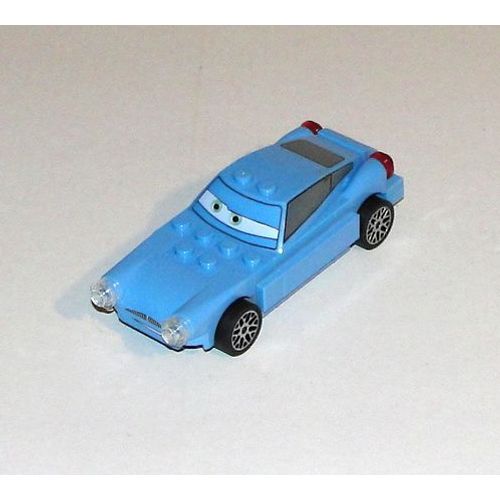 LEGO voiture cars disney finn mc missile version bleu