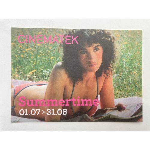 Carte Postale Collector 10,5 X 15 Cm Isabelle Adjani / L'Été Meurtrier (Jean Becker, 83) - Cinematek De Belgique / Bruxelles