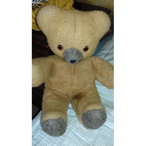 Peluche Ours Environ '40 Cm Vintage