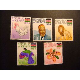 42 Kenya 1964 / Proclamation De La République / Yvert 15 / 19 Mh
