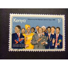 42 Kenya 1978 / Xi Jeux Du Commonwealth À Edmonton Réception Des Joueurs / Yvert 115 Fu