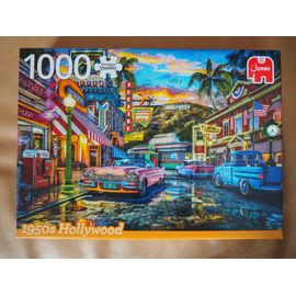 Puzzle Jumbo, 1950s Hollywood, 1000 Pièces, Premium Quality