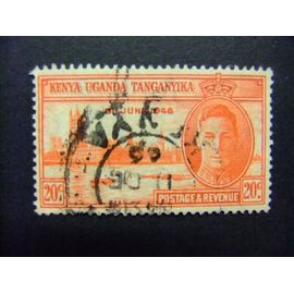 42 Kenya Uganda Tanganyika 1946 / Aniversario De La Victoria / Yvert 71 Fu