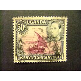 42 Kenya Uganda Tanganyika 1938 / King George Vi Adhow On Lake Victoria / Yvert 56 Fu