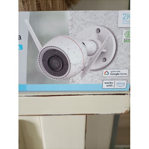 Caméra de surveillance Ezviz Wifi ou RJ45 H3C 2K vision nocturne couleur qualité d'image 2K micro SD (non fournie) ou Ezviz cloud
