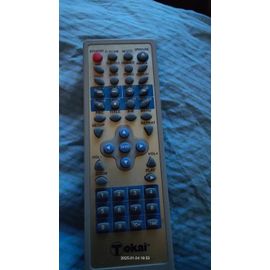 Télécommande pour lecteur DVD TOKAI i Dvx 203