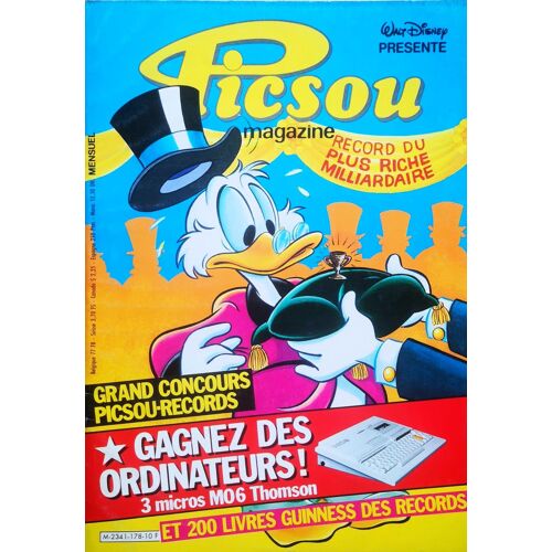 Picsou Magazine 178 - Décembre 1986