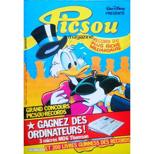 Picsou Magazine 178 - Décembre 1986