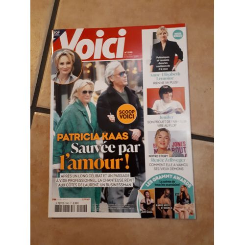 Voici 1940 Patricia Kaas Sauvée Par L'Amour, Jenifer, Renée Zellweger...